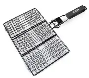 GrillPro Non-Stick Hamburger Broiler Basket with Detachable Handle 24939