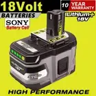 9.0 Ah For RYOBI P108 18V One Plus High Capacity Battery 18 Volt Lithium-Ion NEW