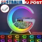 Intelligent Atmosphere Lamp Bluetooth Speaker Wireless Charger Bedside Lamp AU