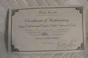 Madame Alexander Certificate of Authenticity LE Card #67304