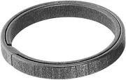 VALICLUD DIY Titanium Alloy Key Holder Ring Key Chain Making Supply Durable Flat Design Securely Closed and Accessories for Necklaces and Bracelets