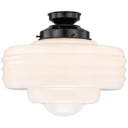 Art Deco Retro Lighting Black Toorak DIY Batten Fix Detroit Glassware Lights Inspirations