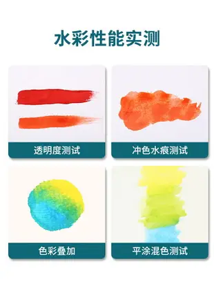 水彩顏料 水彩顏料套裝36色固體水彩顏料初學者繪畫工具套裝學生手繪便攜水彩畫筆『XY24554』