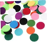 VINTORKY Essential Oil Refill Pads 170pcs Small Aroma Pads for Diffuser Shower Steamers Aromatherapy Necklace