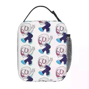 c478 Ghost Spider Lunch Bags Insulated Lunch Tote Waterproof Bento Box Resuable Picnic Bags for Woman Work Children School k478