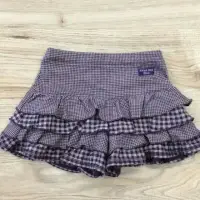 在飛比找蝦皮購物優惠-正品 ANN SUI mini 紫色格褲裙