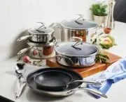 Circulon Steelshield C Series Cookset 6 Piece with BONUS Tool Set