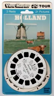 Holland View-Master 3-Reel Packet Sealed Mint
