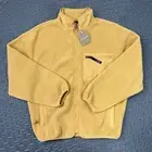 Patagonia Synchilla Jacket Size Large Womens Dried Mango Yellow $149 New