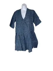 One Teaspoon Woman's Starry Night Wrap Dress SZ S