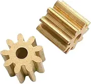 Gears Pinion Gear Motor Gear 2pcs 9T 1M Copper Gear Module 1.0 9 Teeth Inner Diameter 3.1 Mini Pinion