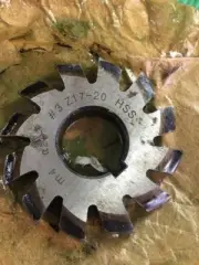 Modular Gear Involute Cutter HSS *20P.A No 3 Cutter HSS 27mm bore