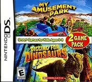 My Amusement Park/Digging for Dinosaurs - Game Pack - Nintendo DS
