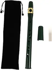 Alasum Green Portable Saxophone Mini Size Abs Material Musical Instrument for Children Enhance Lung Capacity Finger Sensitivity