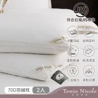 在飛比找momo購物網優惠-【Tonia Nicole 東妮寢飾】波蘭70D御藏羽絨枕(