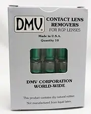DMV Classic Vented Contact Handler - Inserts and Removes Hard and RGP Contact Lenses - Box of 10