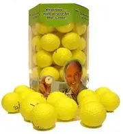 Almost Point3 Golf Balls (36 Pack) Restricted Flight Practice Balls