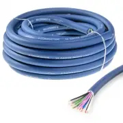 20 Feet 9-Conductor Speaker Cable, 18AWG 100% OFC, 4-Channel Speaker Wire and...