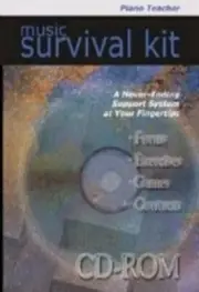 Music Survival Kit Piano Teacher CDr