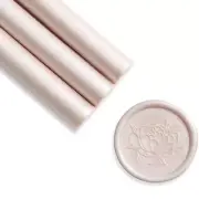UNIQOOO Mailable Glue Gun Sealing Wax Sticks for Seal Stamp - Champagne