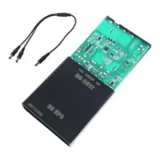 5.5x2.1mm UPS Power Supply Box 3Pcs 18650 Power Box for CCTV Camera