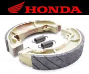 Set of (2) Honda Water Grooved REAR Brake Shoes and Springs #06430-KA3-405