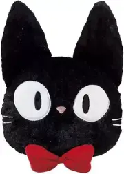 Studio Ghibli - Kiki's Delivery Service - Jiji, Die-Cut Cushion Pillow