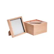 Nicola Spring Acrylic 3D Box Photo Frames - 8" x 8" - Pack of 5
