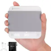 Rechargeable Mini Coffee Scale with Timer,Espresso Scale with Silicone Mat,2Kg/0