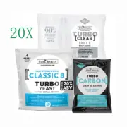 20X Still Spirits Turbo Classic 8 240g Yeast Carbon Clear Home Brew Alcohol