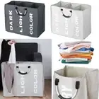 Oxfords Foldable Storage Washing Bags Laundry Basket Dirty Clothes Bag