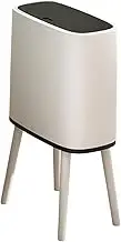 Generic Trash Can with Lid Simple Tall Waste Basket for Bathroom Office Living Room