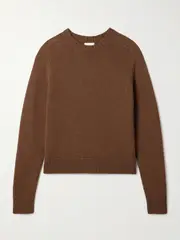 [KHAITE] KHAITE - Nera Cashmere Sweater - Bronze - x large x large Metallic
