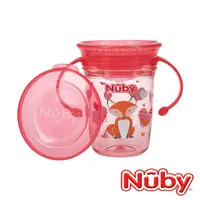 在飛比找PChome24h購物優惠-Nuby Tritan501魔術杯 240ml-狐狸