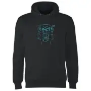 Transformers Autobot Glitch Hoodie - Black