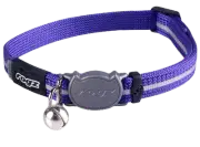 Rogz Alleycat Collar - XSmall Purple