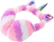 [Didiseaon] 1Pc Portable Plush Unicorn Ear for Windproof and Comfortable Over Ear Cover Adorable Design for Cold Weather Protection for Winter Costumes and Outdoor Activities