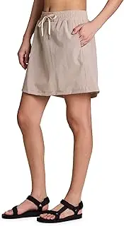 [Avalanche] Women's Quick Dry Woven Skort with Inner Bike Short and Zipper Pockets