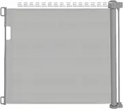 Dog Gate for Stairs | Retractable Dog Mesh Gate Indoor | No-Drill, Non-Slip, Child-Proof Freestanding Door for Doorway Blocking Temporary Fencing