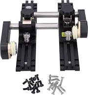 DIY Table Saw, Woodworking Assembly Machine Cutting Press Push Guide Table Saw Assist Tool Track Saw Clamp Wood Working Tools for Home