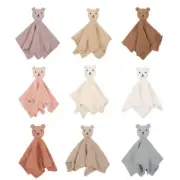 Cute Bear Snuggle Toy Infant Soothe Appease Towel Blanket for Toddlers Newborns