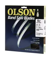 Olson Saw FB19293DB 3/8 by 0.025 by 93-1/2-Inch HEFB Band 4 TPI Skip Saw Blade
