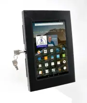 Amazon Fire HD 8 10 Max 11 Metal Locking Case 4 Kiosk POS Store Show Time Clock