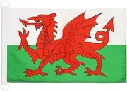 Wales Nautical Flag 18'' x 12'' - Welsh Flags 30 x 45 cm - Banner 12x18 in for Boat - AZ FLAG