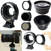 Drop in Filter Lens Mount Adapter Converter For Canon EF/EF-S to R RF RP R10 R7