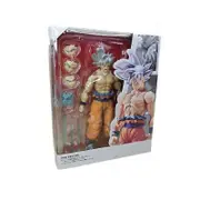 Anime Dragon Ball Doll Son Goku Doll SHF Super White Hair Son Goku PVC Action Figure Model Doll Toy Doll Collection Gift Children White