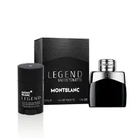在飛比找森森購物網優惠-MontBlanc 萬寶龍傳奇經典男性淡香水30ml+傳奇經