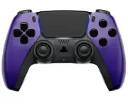 Soft Purple Custom UN-Modded Controller Unique Design compatible with PS5 OEM