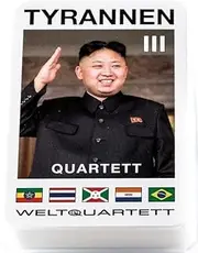 WESTCRAFT Game Quartet Cards Quartet Game Tyrants I-IV Vermin Mary Apparition Junk Food Plagues (Tyranns-3)