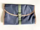 New Travel Cosmetic Toiletry Orginizer w/ Zipper Pockets And Snap Closure
